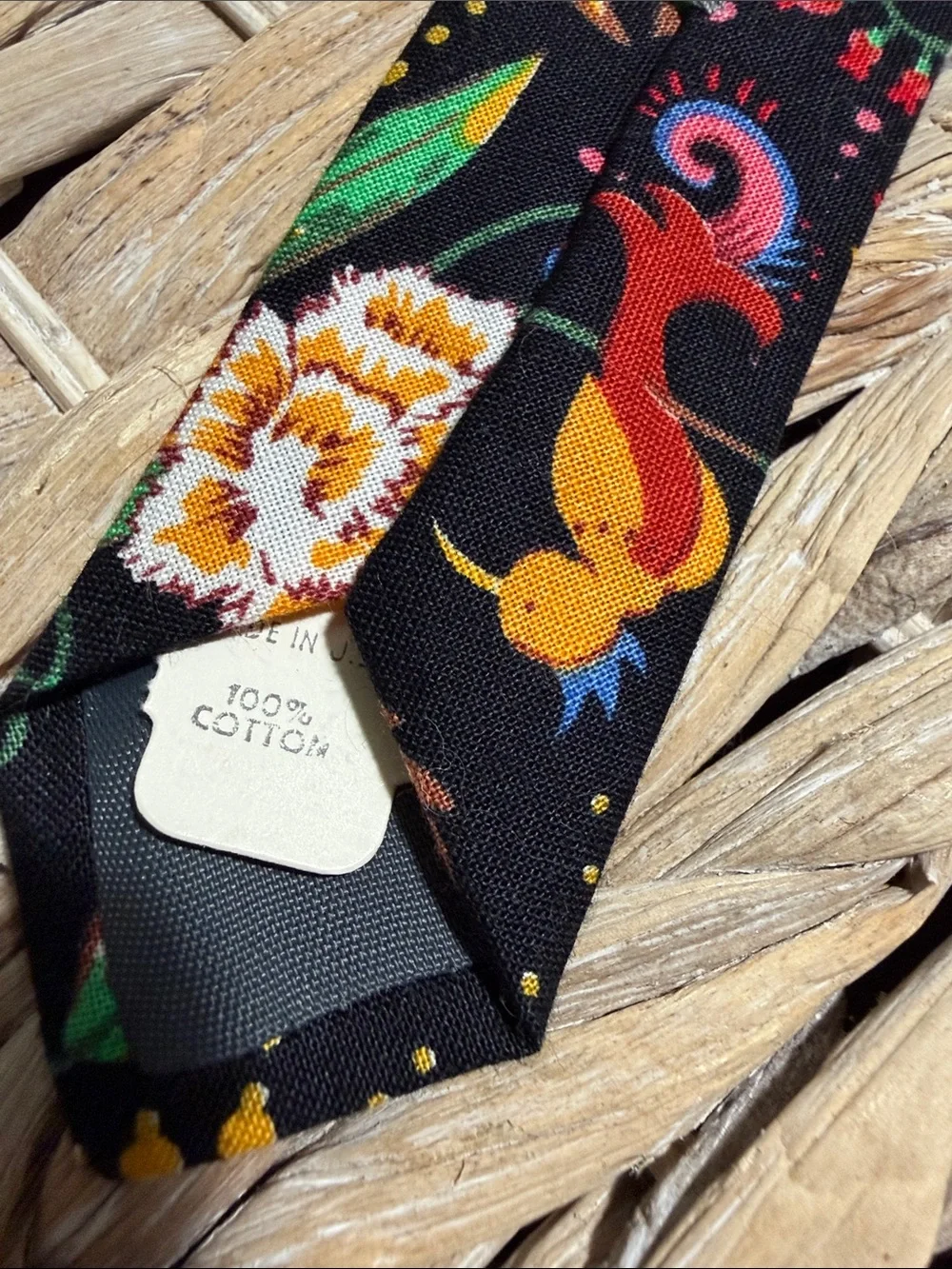 Vera Bradley Tavern on the Green Cotton Tie